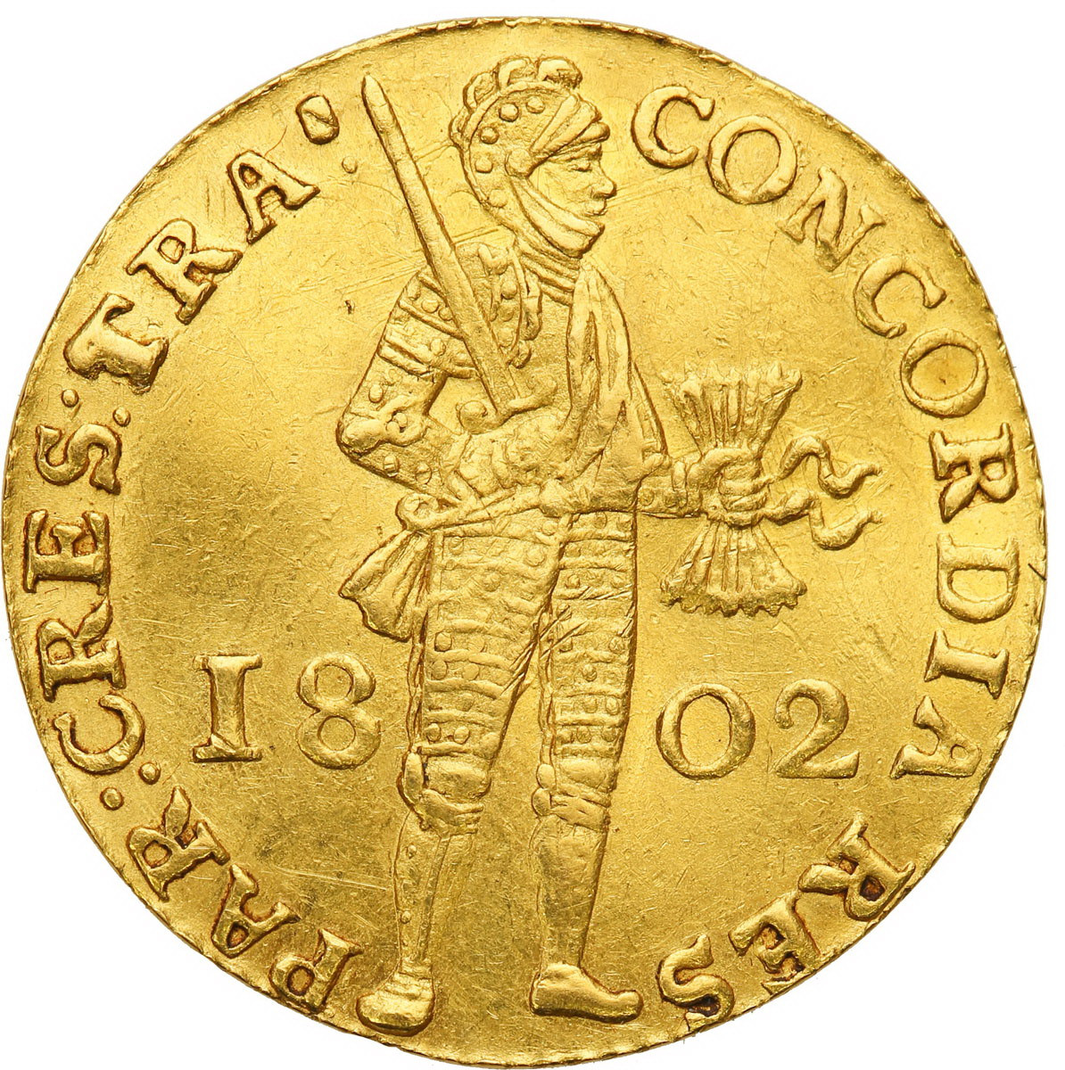 Niderlandy, Republika Batawska. Dukat 1802, Utrecht